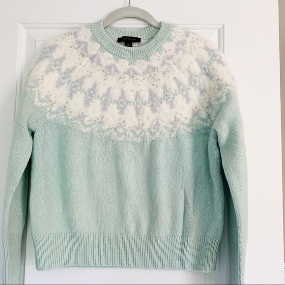 Ann Taylor Sweaters - NWOT Ann Taylor Fair Isle Mock Neck Sweater